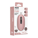 Port Connect Pure Mac Rechargeable Wireless And Bluetooth Mouse Copper Rose image 5