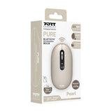 Port Connect Pure Mac Rechargeable Wireless And Bluetooth Mouse Pearl image 5