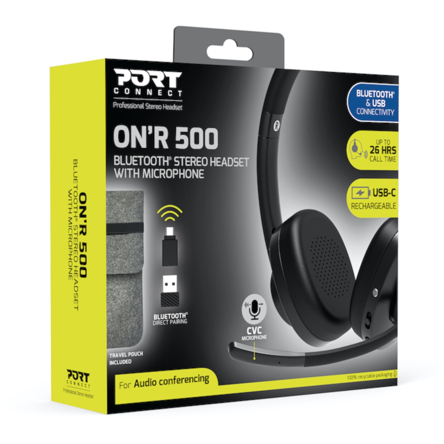 Port Connect On’r 500 Bluetooth® Stereo Headset image 6
