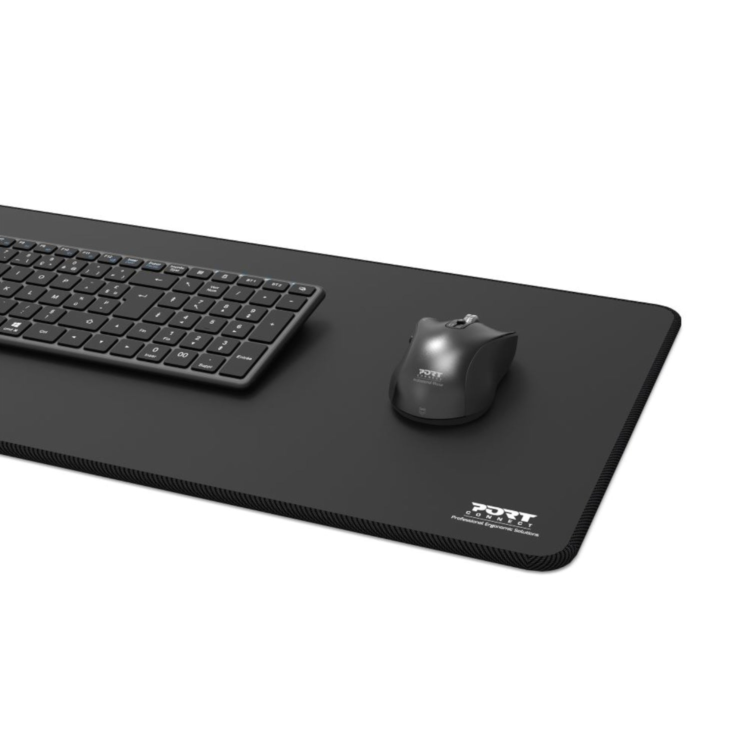 Port Connect Professional Desk Pad Black (300 X 700MM) image 4