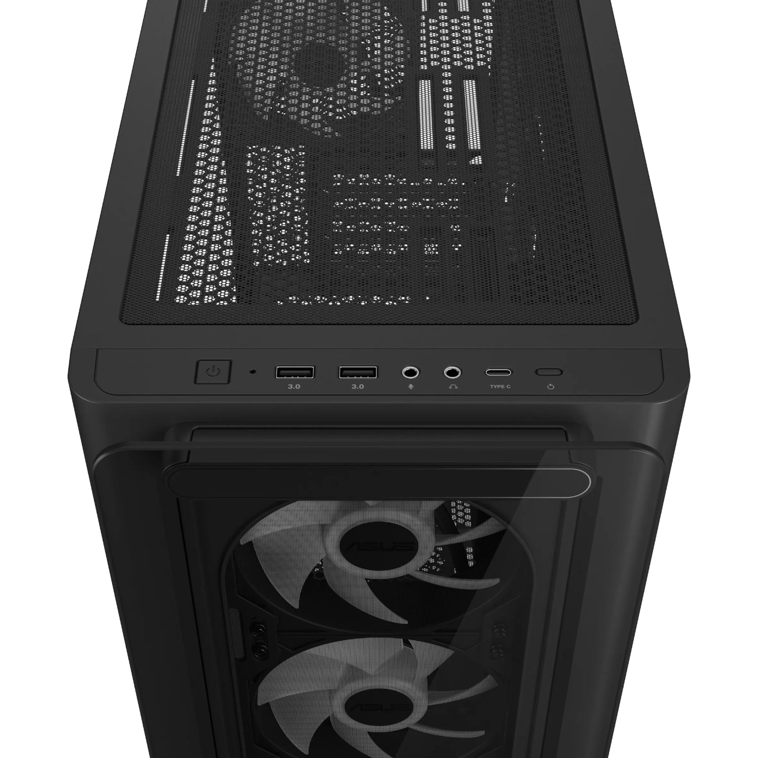 Asus A23 Plus ARGB Micro-Atx Gaming Chassis Black image 5