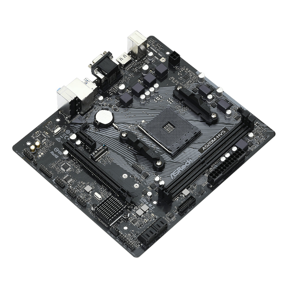 Asrock AMD AM4 M-ATX Motherboard image 3