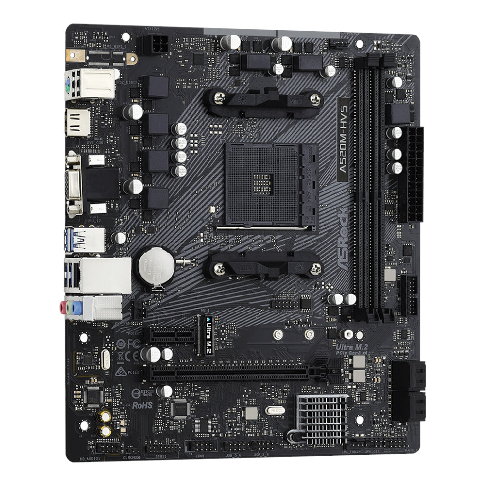 Asrock AMD AM4 M-ATX Motherboard image 4
