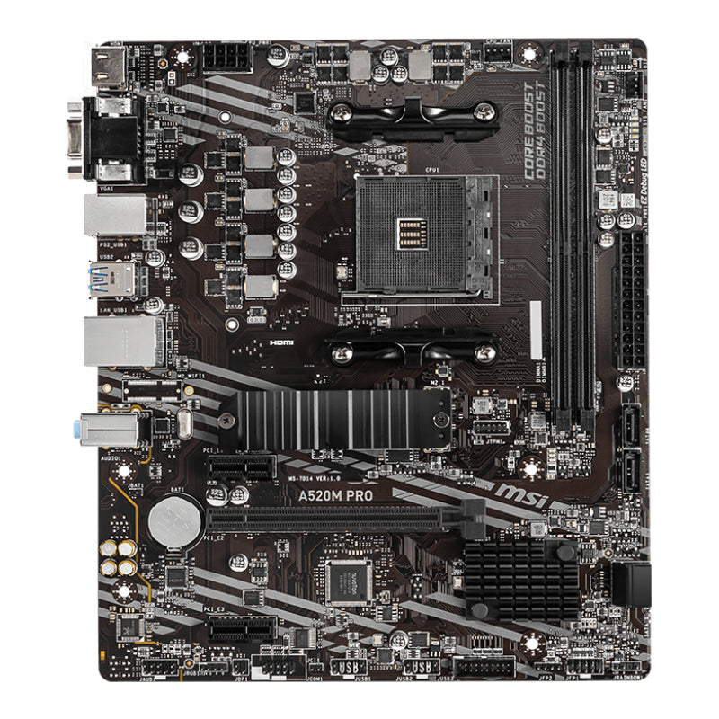 Msi AMD AM4 MATX Gaming Motherboard image 2