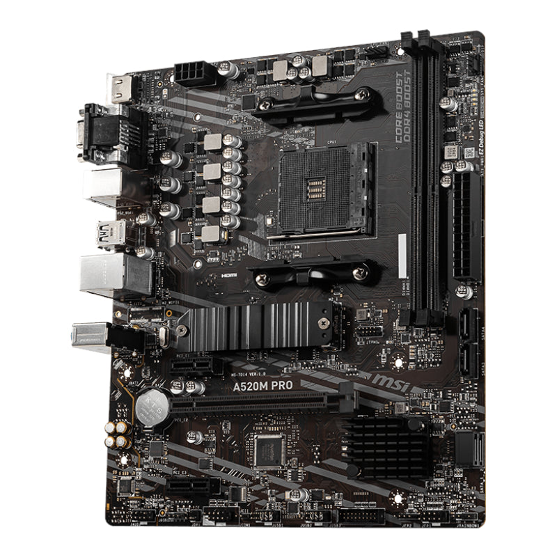 Msi AMD AM4 MATX Gaming Motherboard image 3