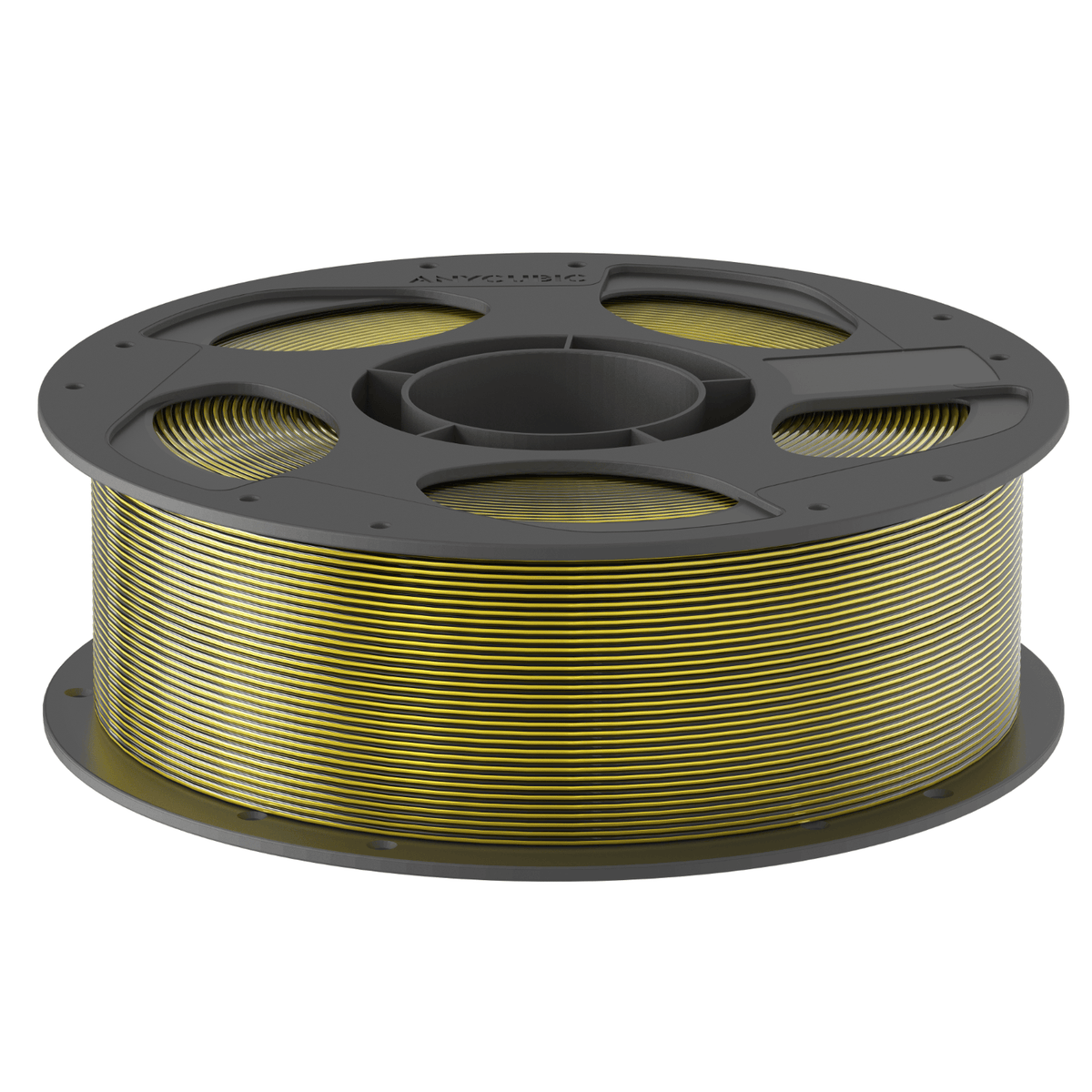 Anycubic Pla Silk Dual Filament Black Gold image 2