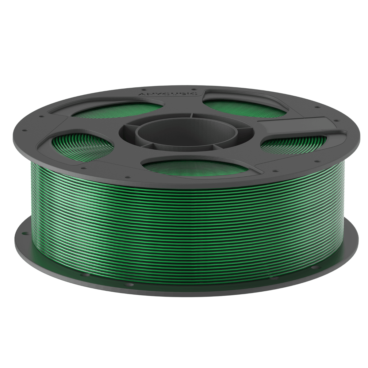 Anycubic Pla Silk Dual Filament – Black Green image 2