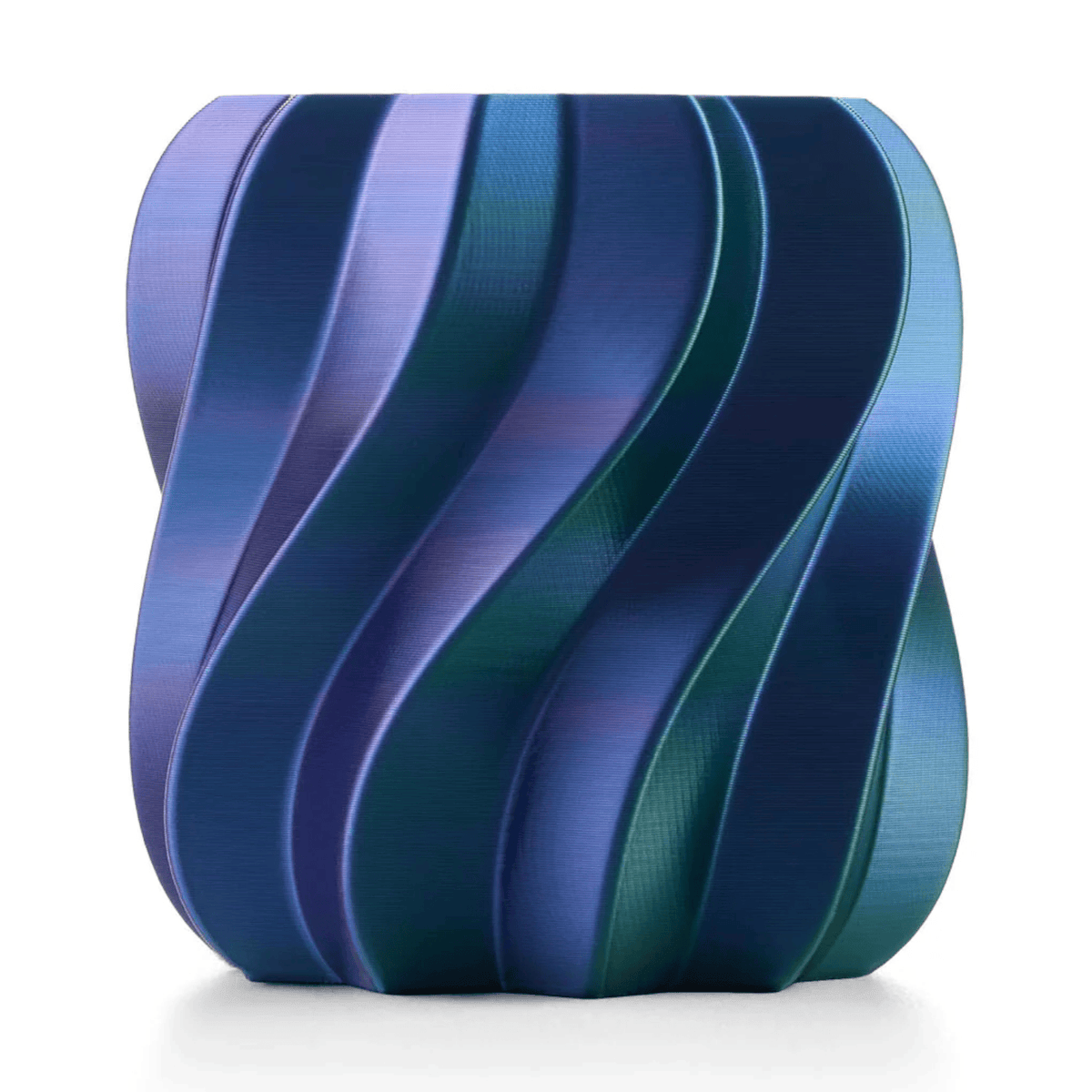 Anycubic Pla Silk Tri-Colour Filament 1KG – Blue/Green/Purple image 3