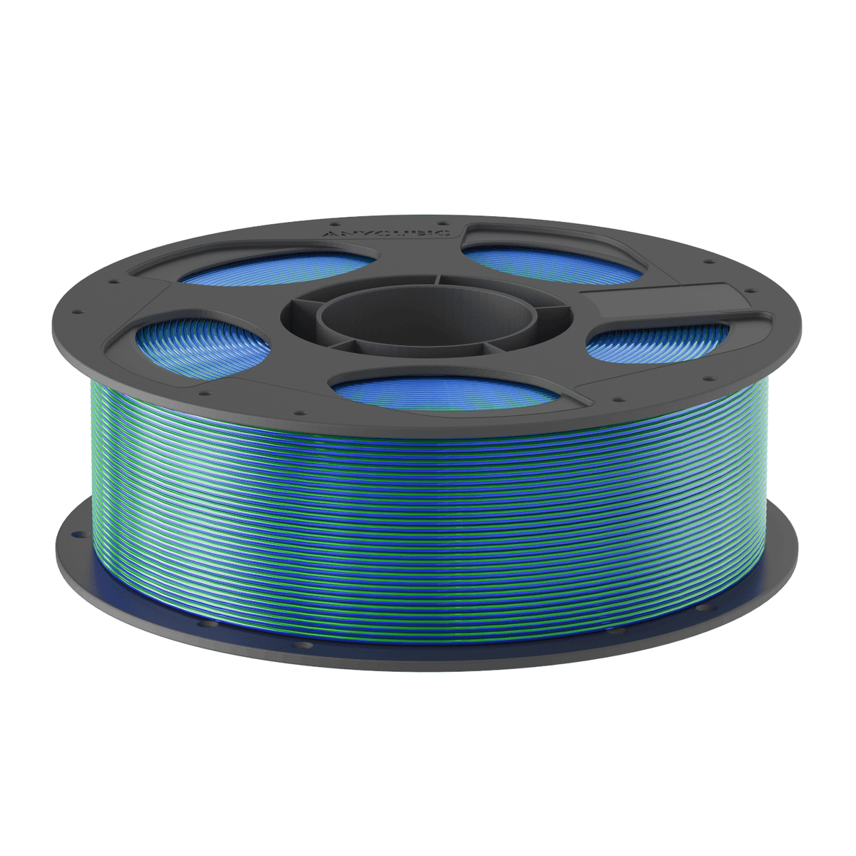 Anycubic Pla Silk Dual Filament 1KG – Blue/Green image 2