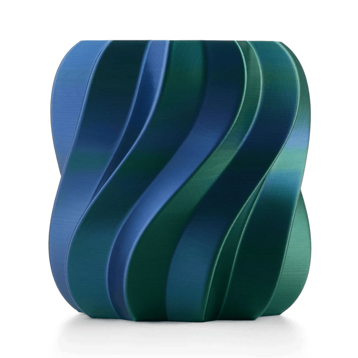 Anycubic Pla Silk Dual Filament 1KG – Blue/Green image 3