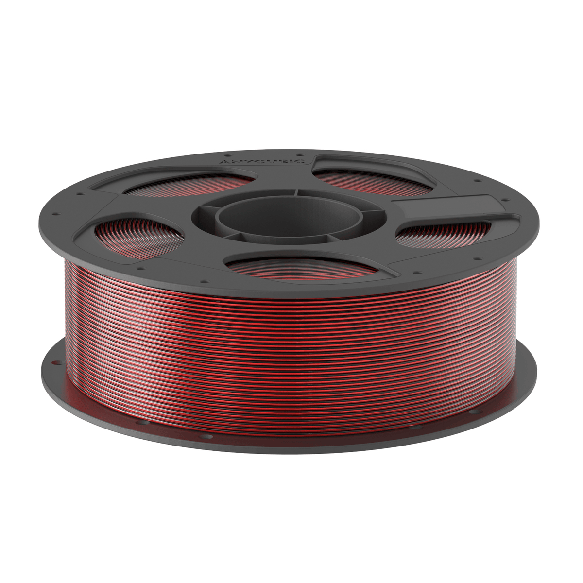 Anycubic Pla Silk Dual Filament 1KG – Black/Red image 2
