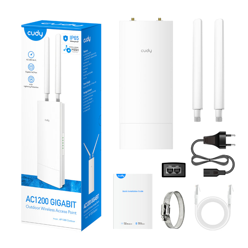 Cudy AC1200 Gigabit Dual Band Ceiling Access Point Outdoor image 6