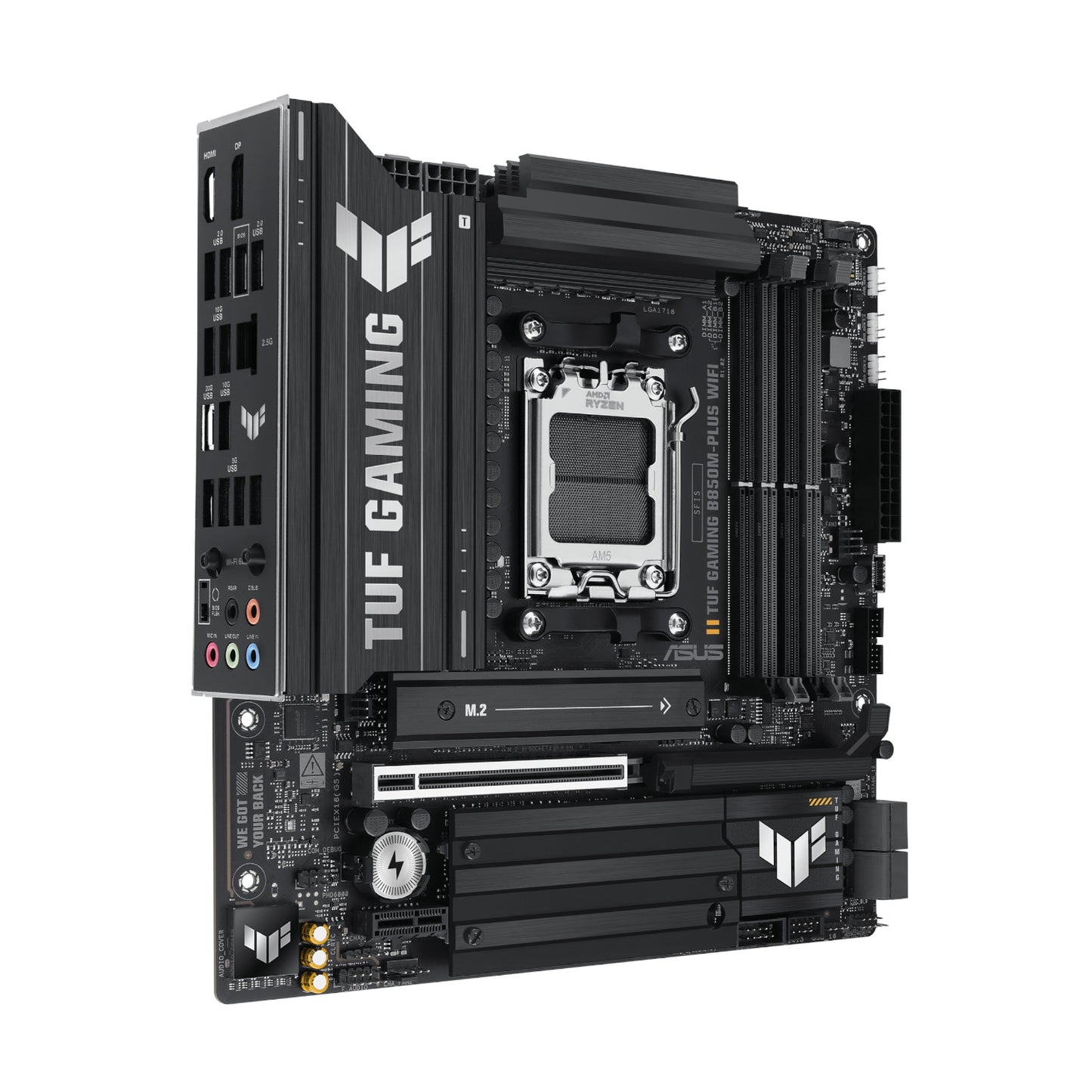 Asus Tuf Gaming B850M-PLUS WIFI And Asus Prime Lc 240 ARGB Liquid CPU Cooler Bundle image 3