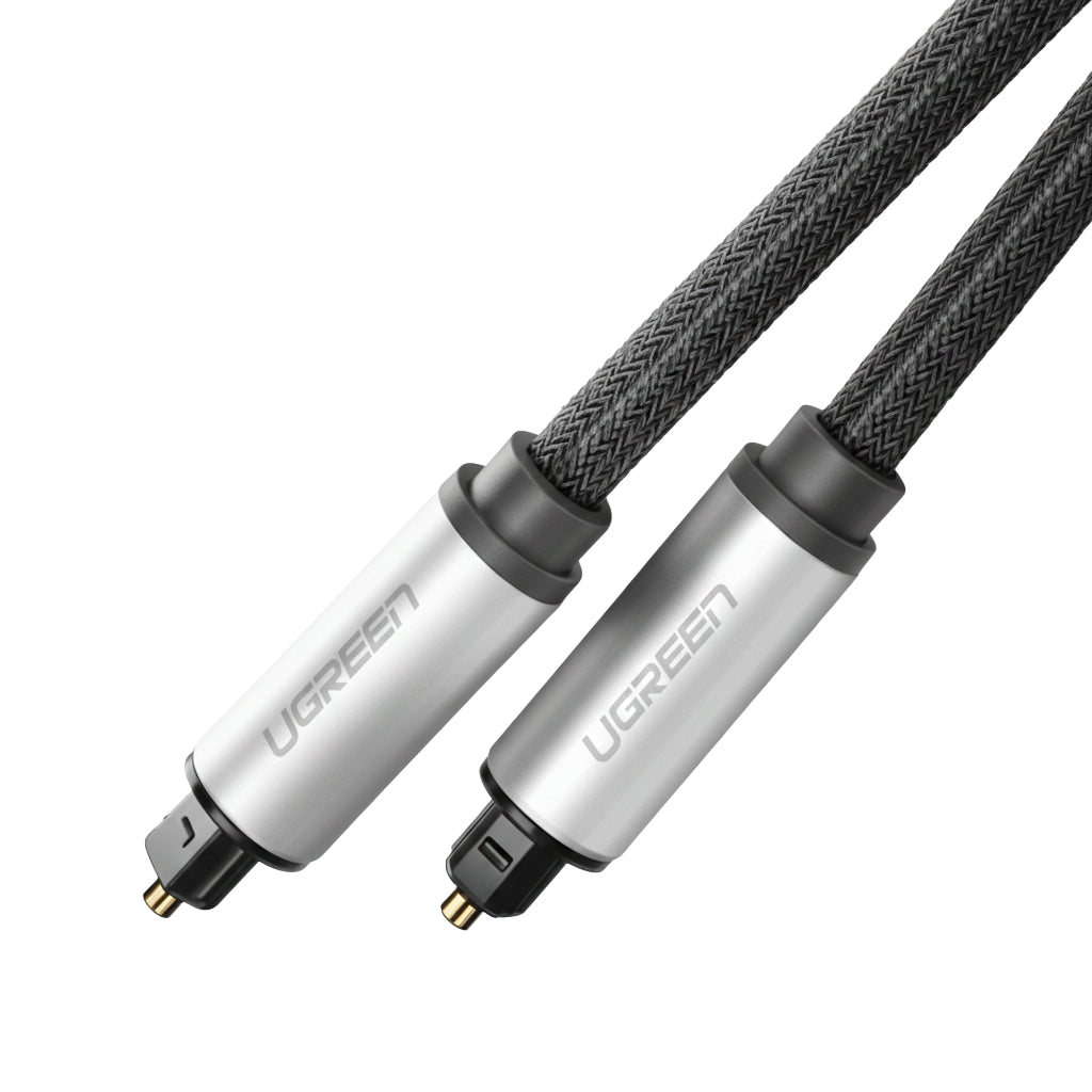 Ugreen AV108 Male To Male Toslink Optical Audio Cable 2M–GREY image 2