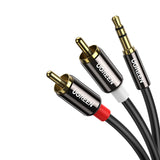 Ugreen AV116 Rca To Aux 3.5MM Audio Cable 1M Black image 3