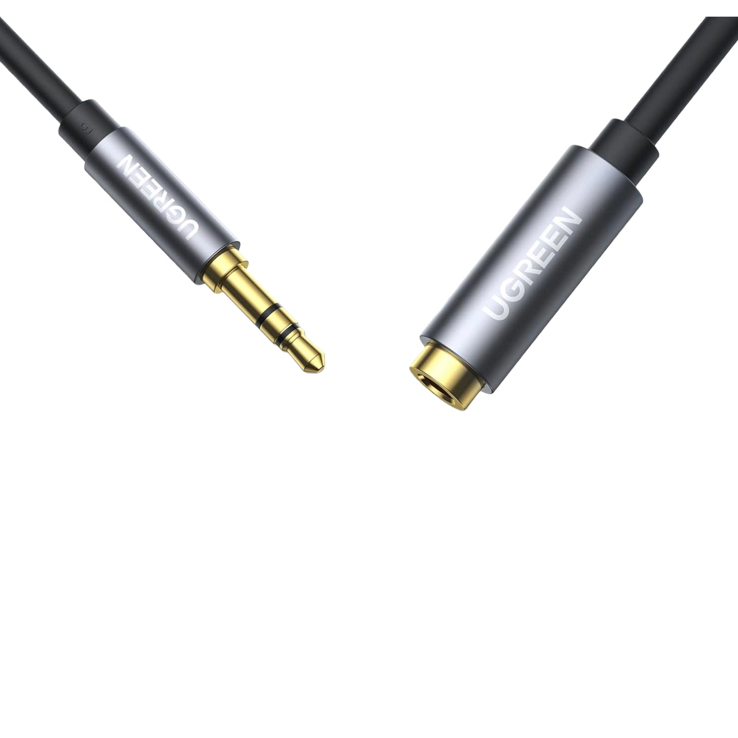 Ugreen AV118 3.5MM Aux Extension Cable 1M – Male To Female –(black) image 3