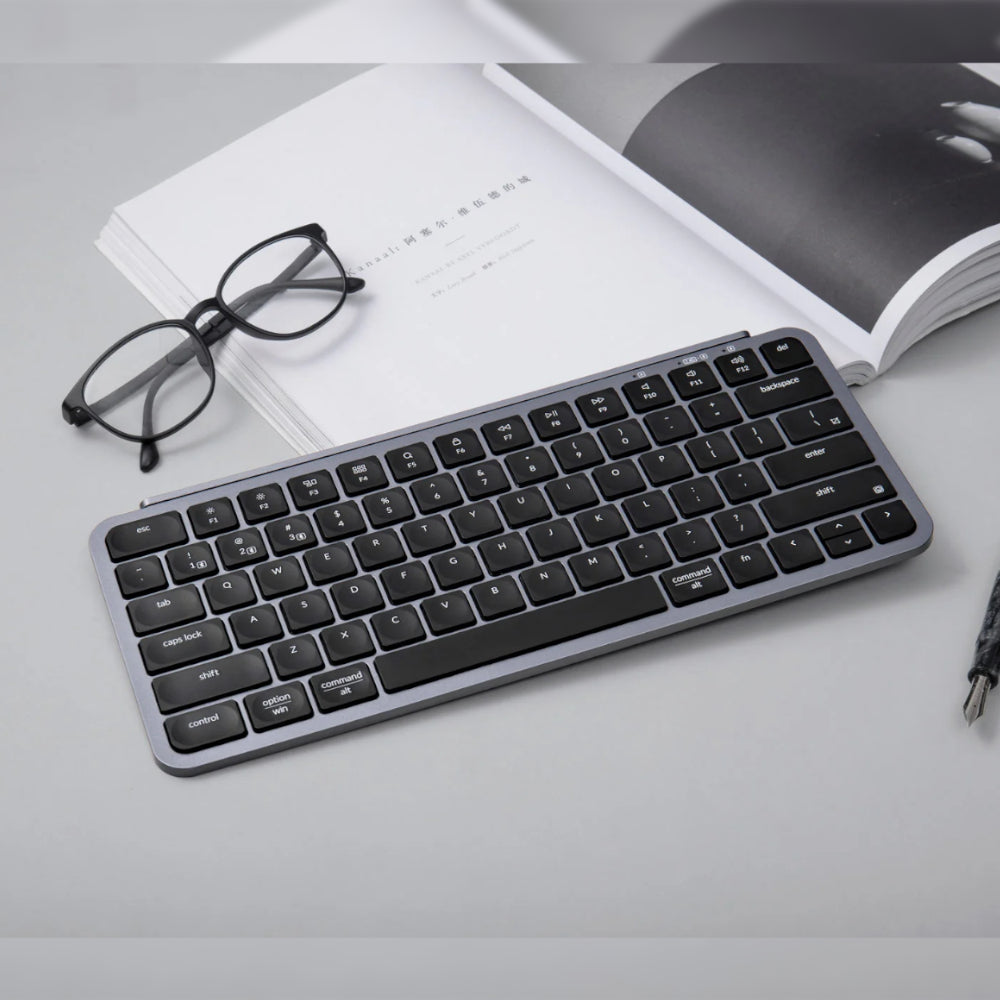 Keychron B1 Pro Ultra-Slim 75% Wireless Keyboard Space Grey image 5