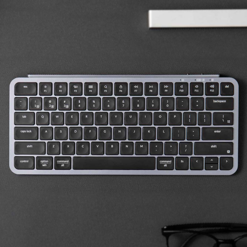 Keychron B1 Pro Ultra-Slim 75% Wireless Keyboard Space Grey image 6