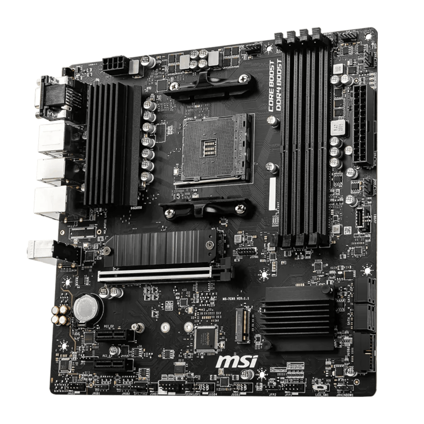 Msi B550M Msi AM4 M-ATX Motherboard image 4