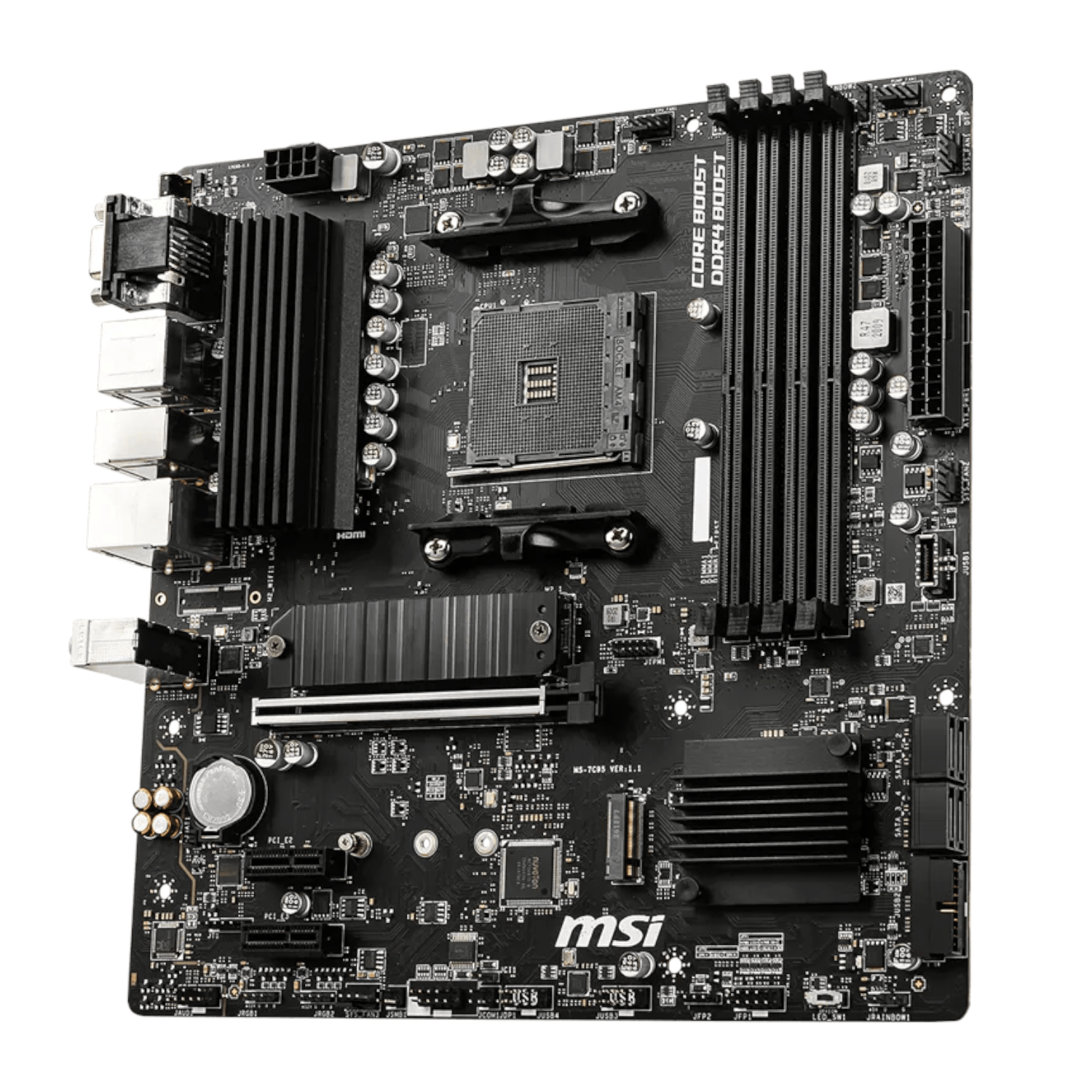 Msi B550M Msi AM4 M-ATX Motherboard image 4