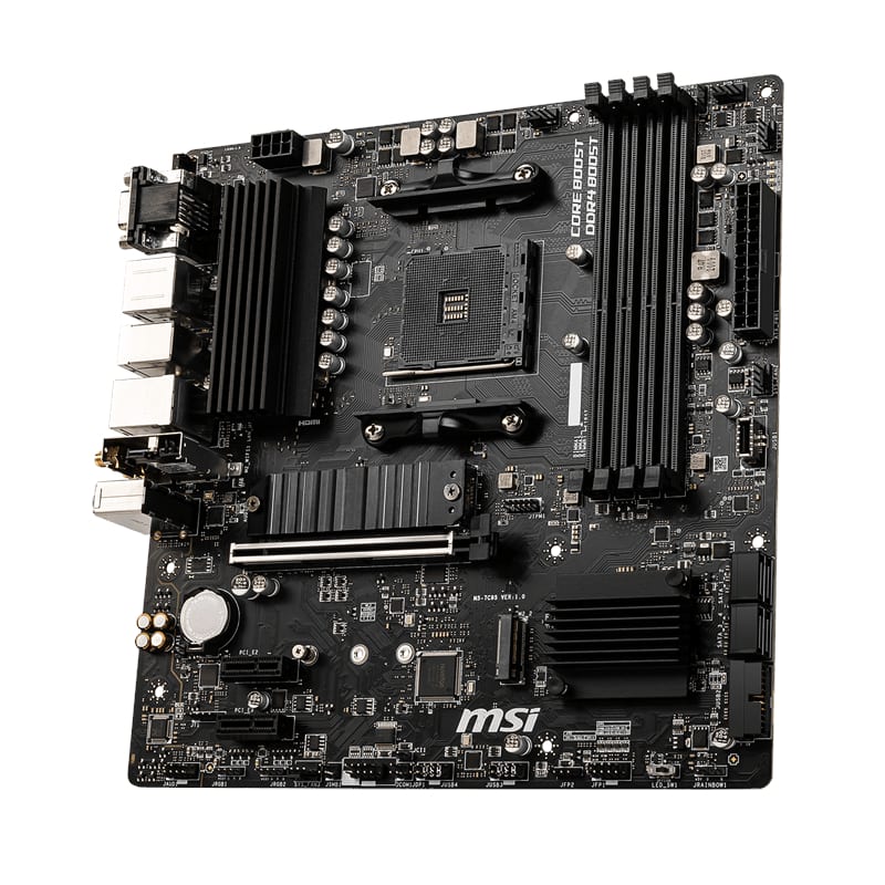 Msi B550M Pro-Vdh WIFI AMD AM4 MATX Gaming Motherboard image 4