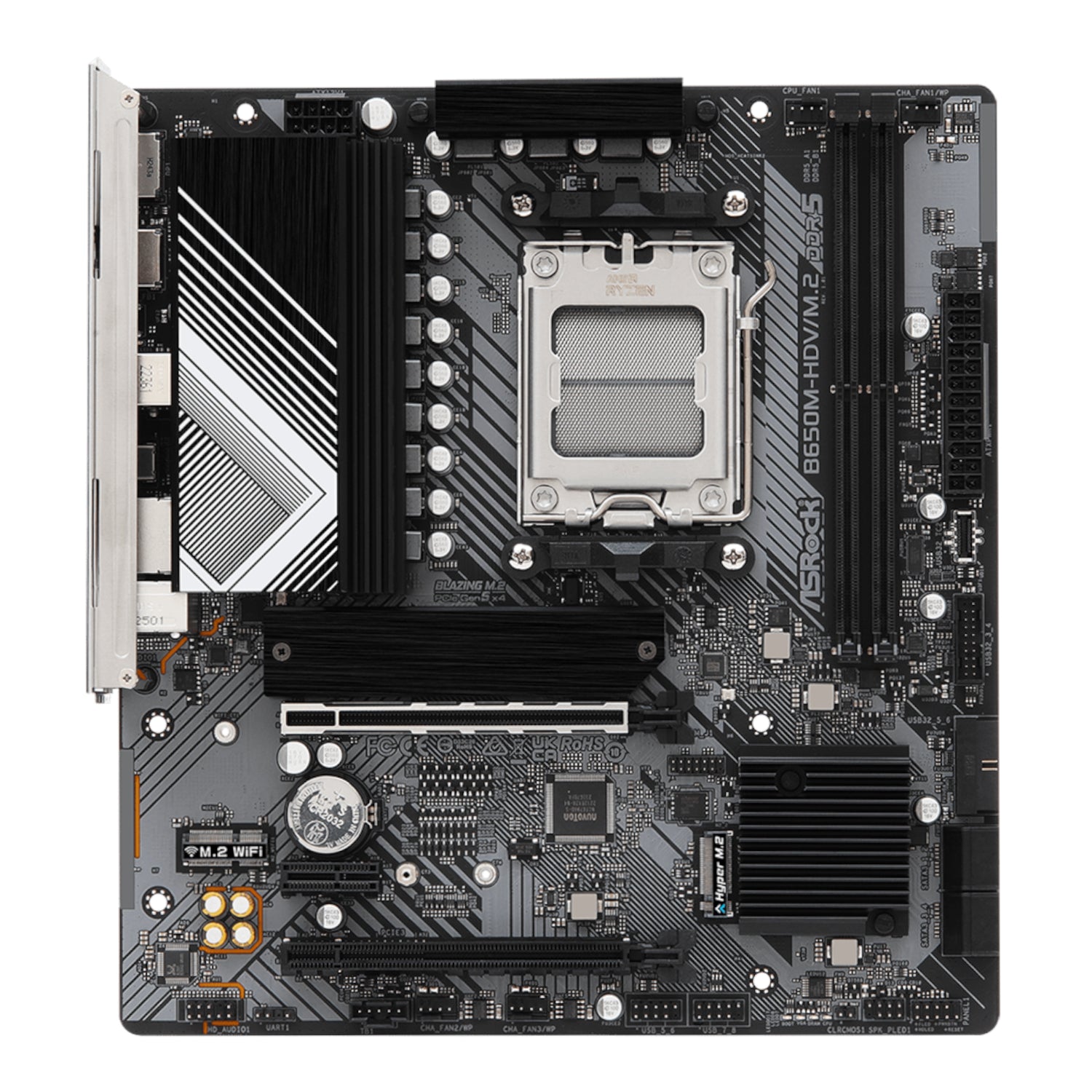 Asrock AM5 Micro-Atx Motherboard image 2