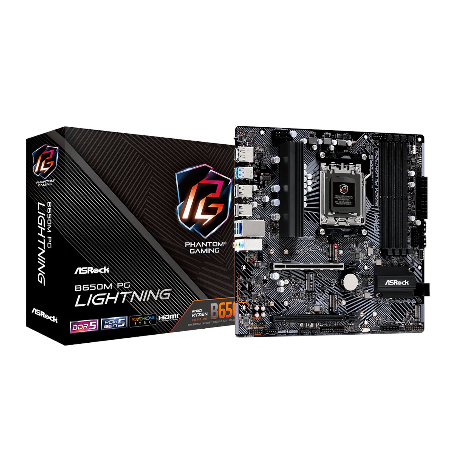Asrock AMD AM5 Micro ATX Motherboard