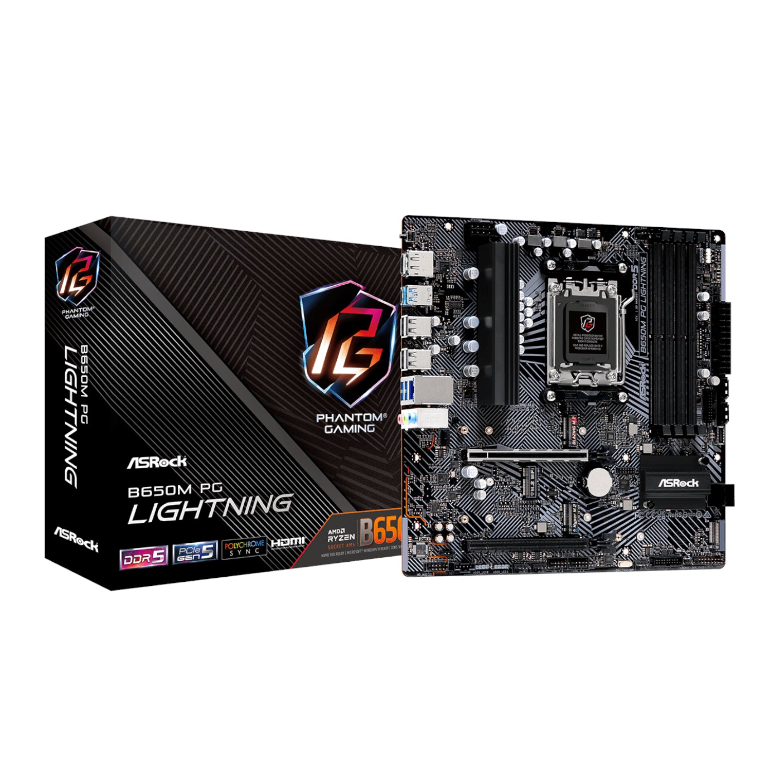 Asrock AMD AM5 Micro ATX Motherboard