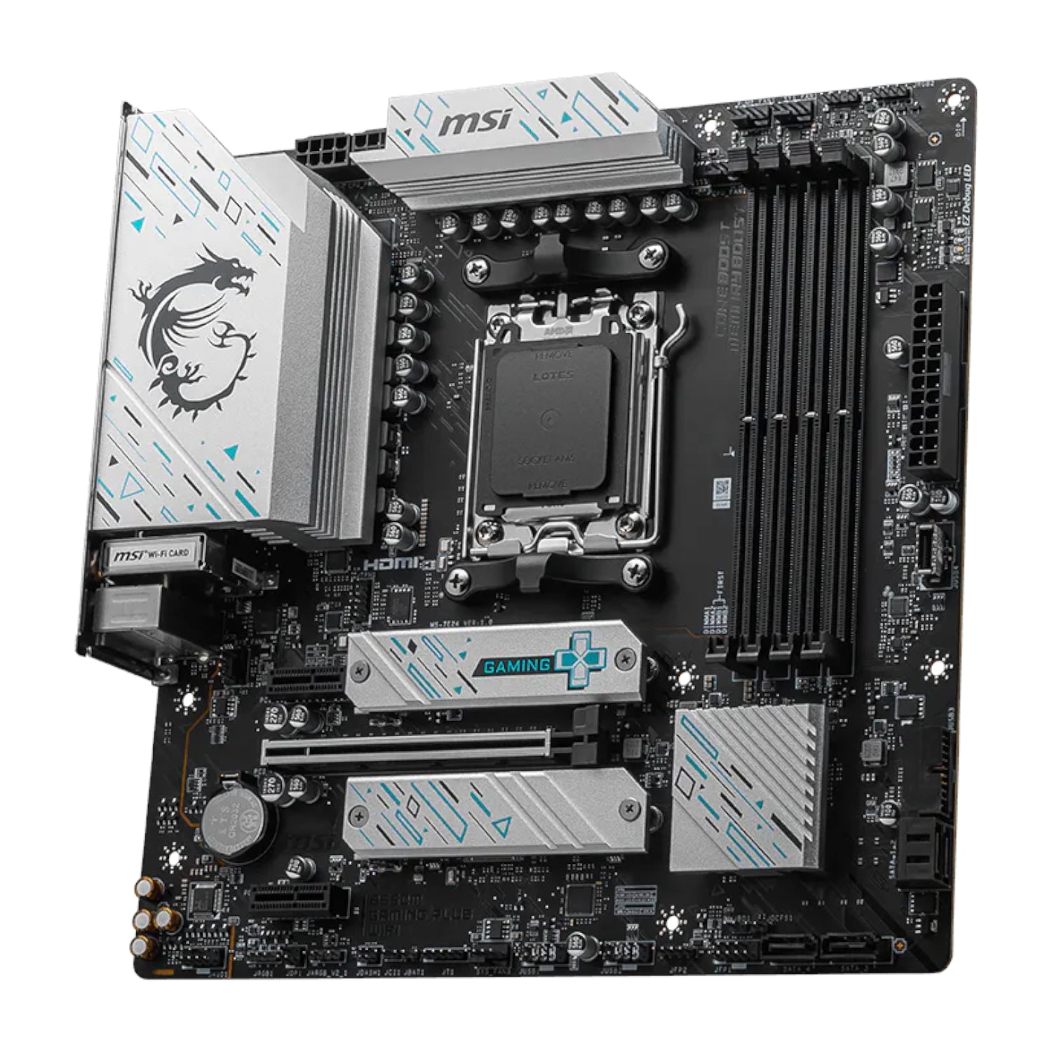 Msi B650M Gaming Plus WIFI AM5 M-ATX Gaming Motherboard image 4