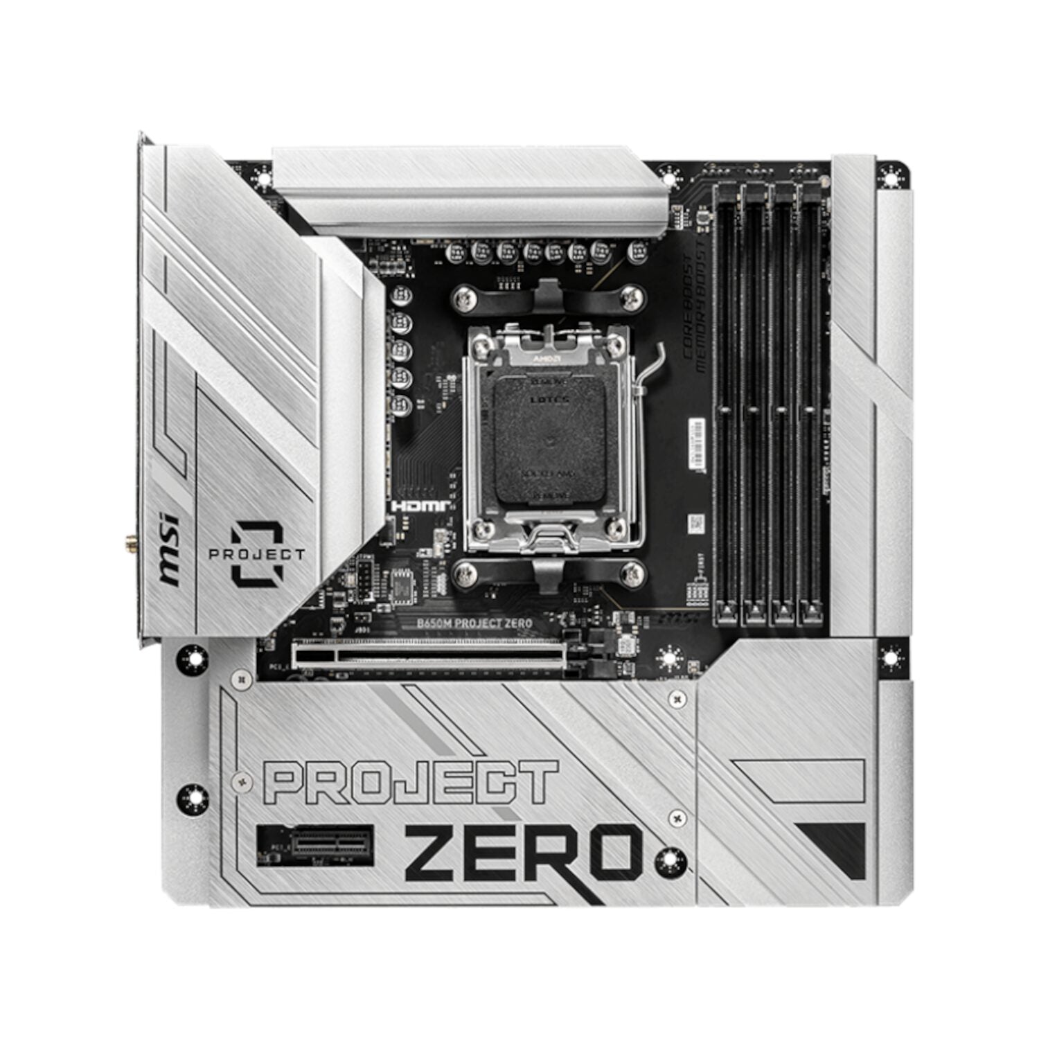 Msi B650M Project Zero Motherboard image 2
