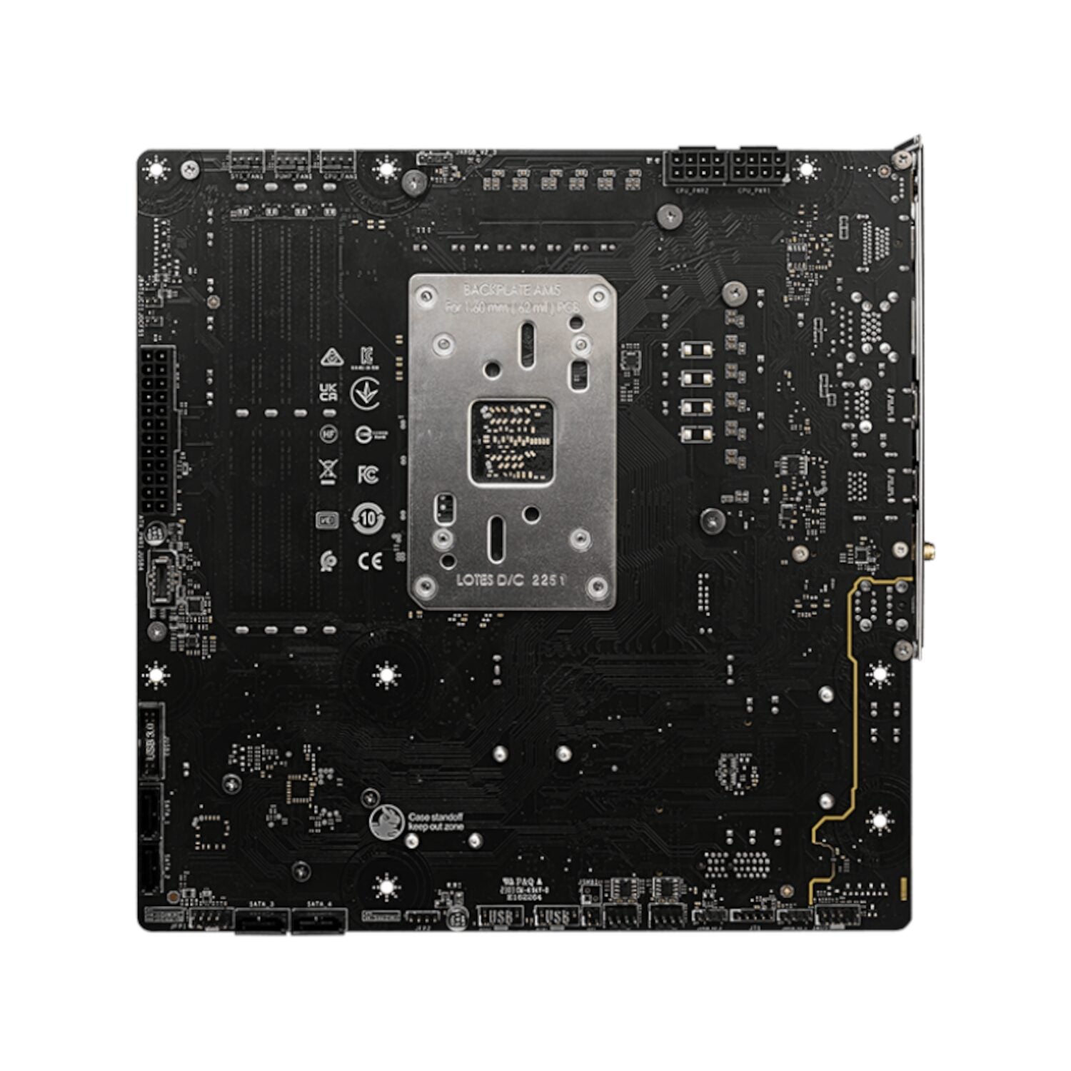 Msi B650M Project Zero Motherboard image 3
