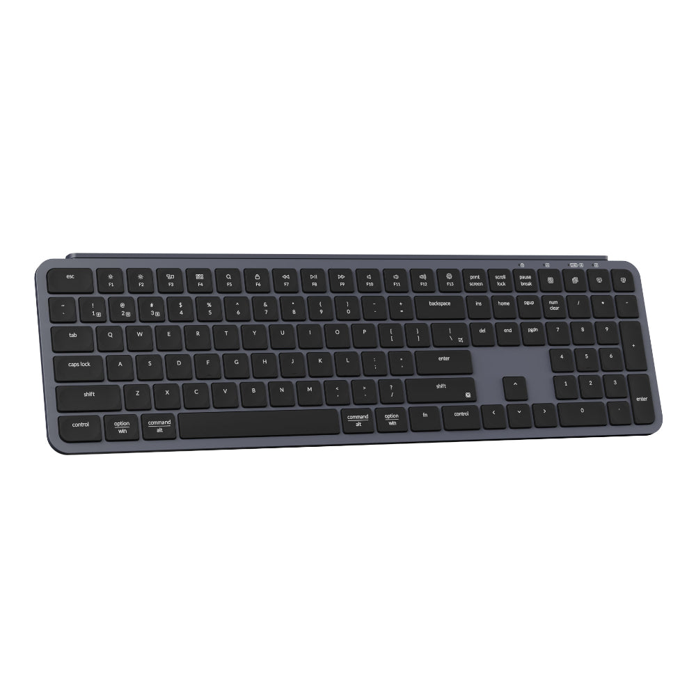 Keychron B6 Pro Ultra-Slim 100% Wireless Keyboard – Space Grey image 2