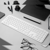 Keychron B6 Pro Ultra-Slim 100% Wireless Keyboard – Ivory White image 4