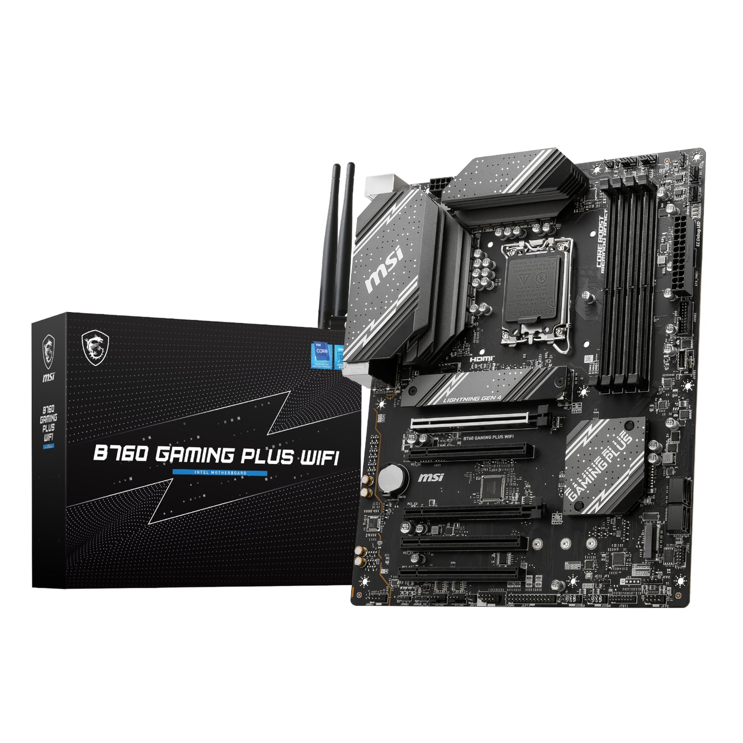 Msi B760 Gaming Plus WIFI DDR5 LGA1700 ATX Motherboard