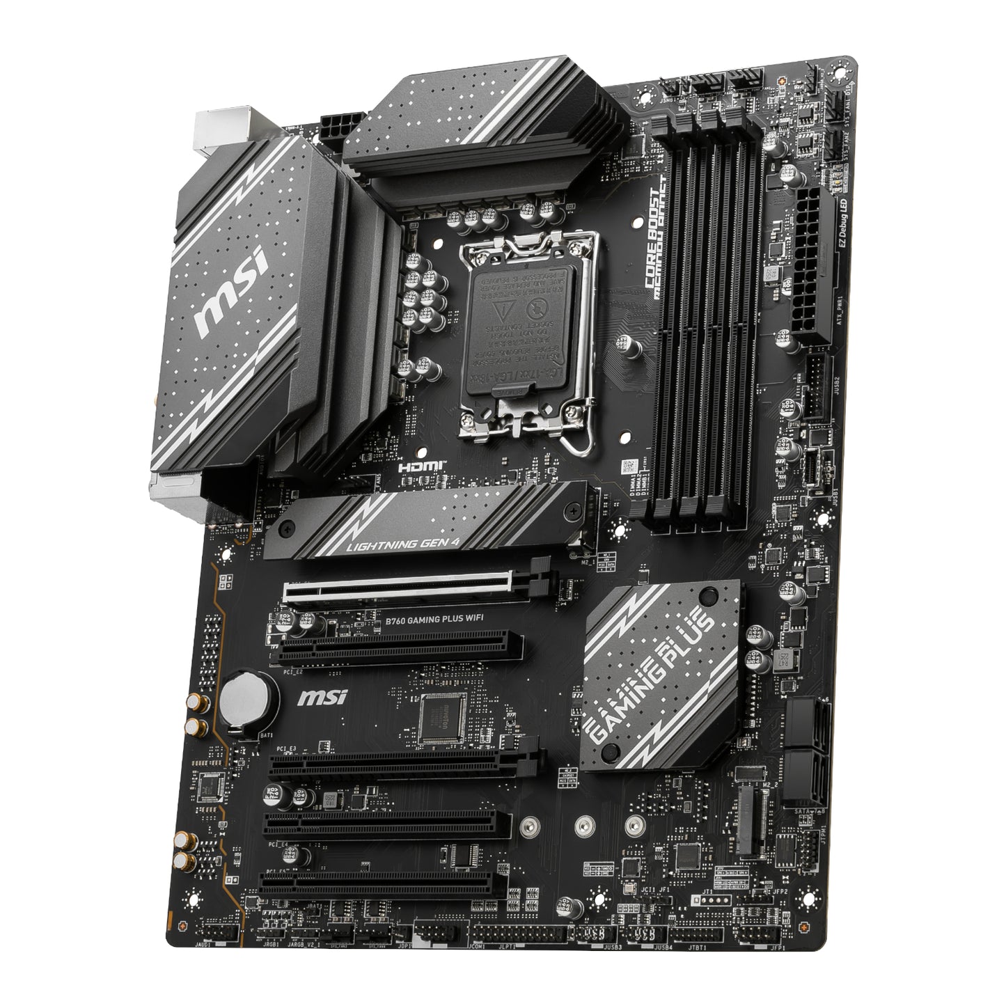 Msi B760 Gaming Plus WIFI DDR5 LGA1700 ATX Motherboard image 3
