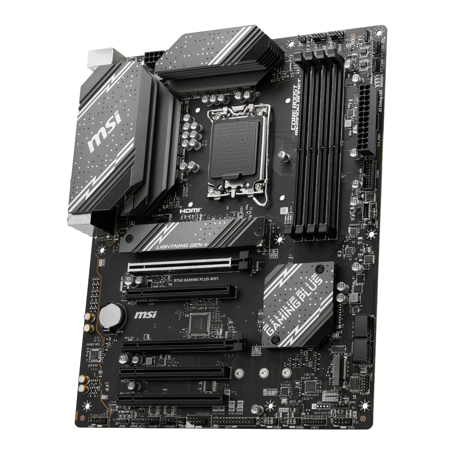 Msi B760 Gaming Plus WIFI DDR5 LGA1700 ATX Motherboard image 3