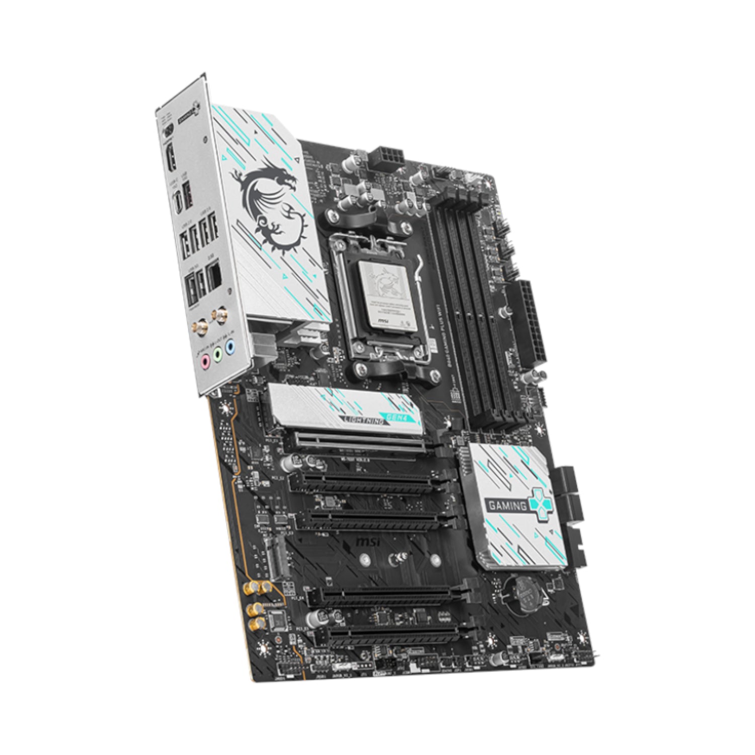Msi B840 Gaming Plus WIFI AM5 ATX Gaming Motherboard image 4