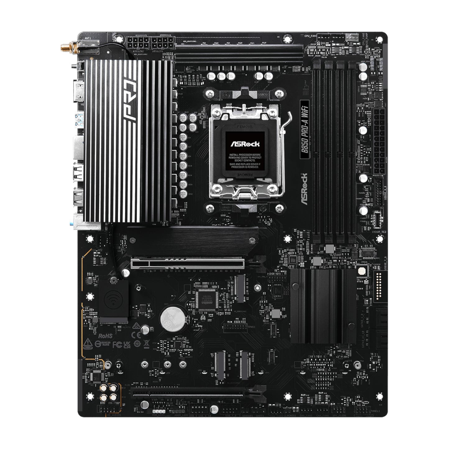 Asrock B850 Pro-A WI-FI AM5 ATX Motherboard image 2