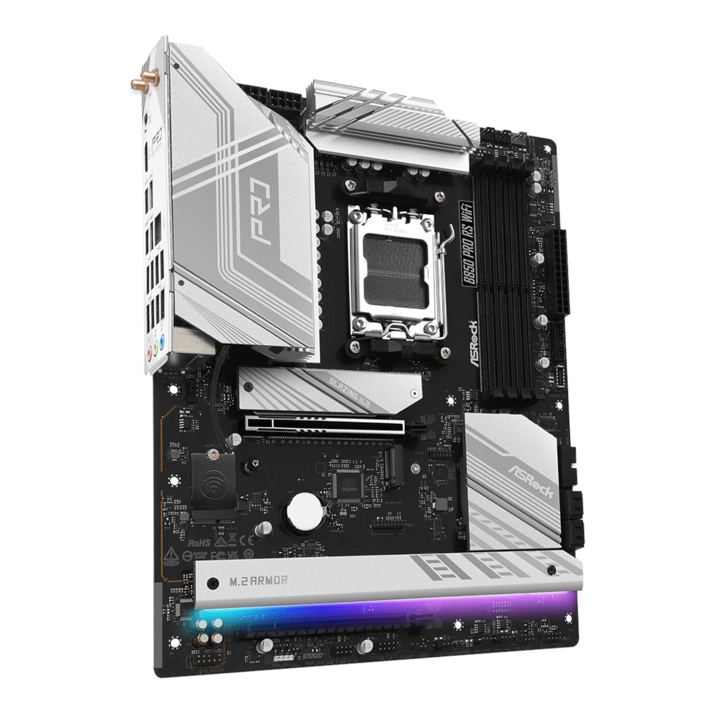 Asrock B850 Pro RS WI-FI ATX Motherboard (AMD AM5, DDR5, PCIE 5.0) image 5