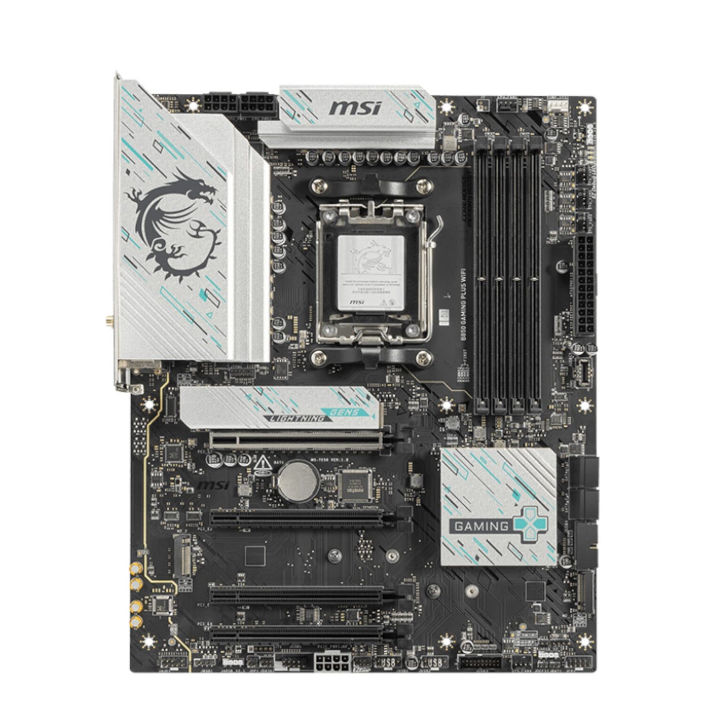 Msi B850 Gaming Plus WIFI AM5 ATX Gaming Motherboard image 2