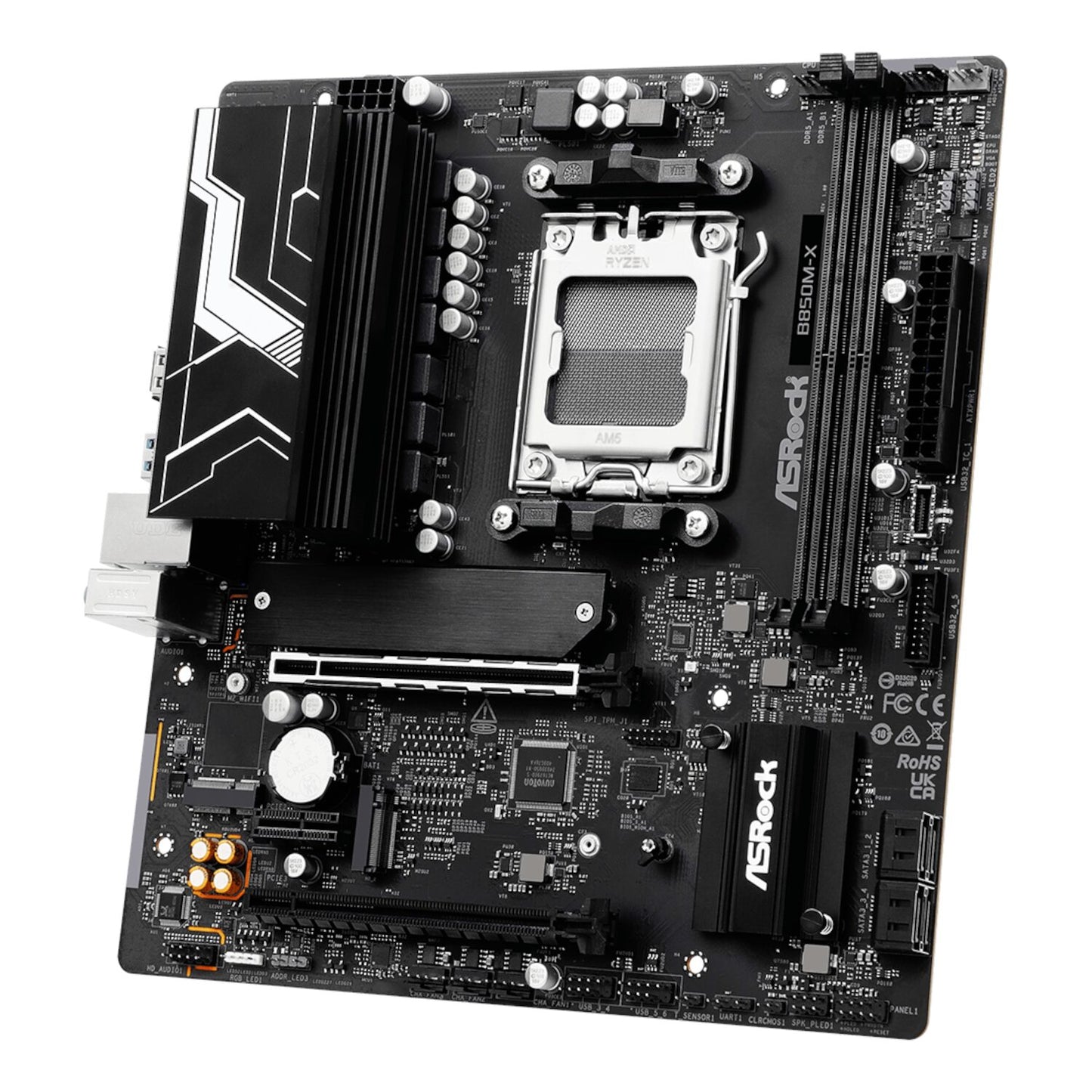 Asrock B850M-X WIFI AM5 Micro ATX Motherboard (DDR5, PCIE 5.0, WI-FI 6E) image 5
