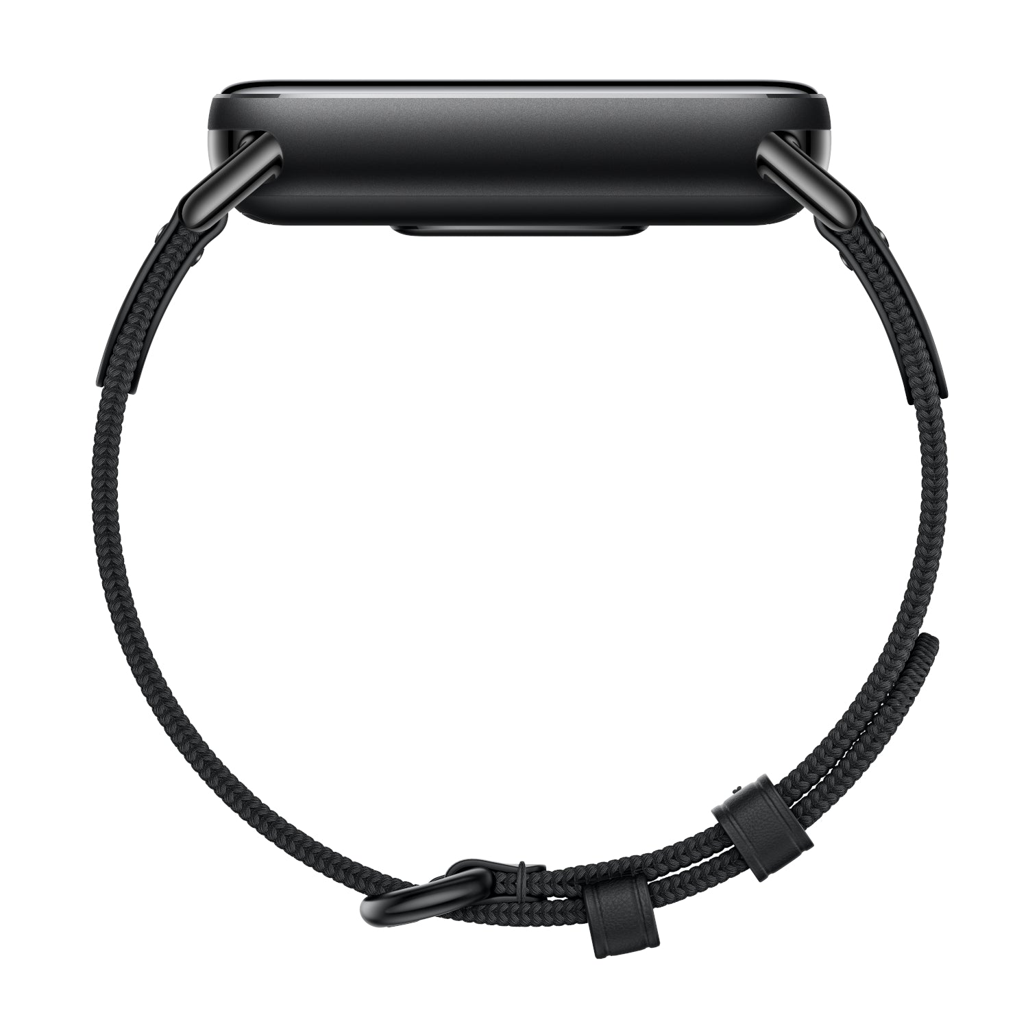Xiaomi Smart Band 10 Knitted Silk Strap Ebony Black image 4