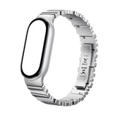 Xiaomi Smart Band 10 Asymmetrical Metal Strap – Silver image 2