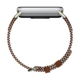 Xiaomi Smart Band 10 Knitted Silk Strap Feather Brown image 4