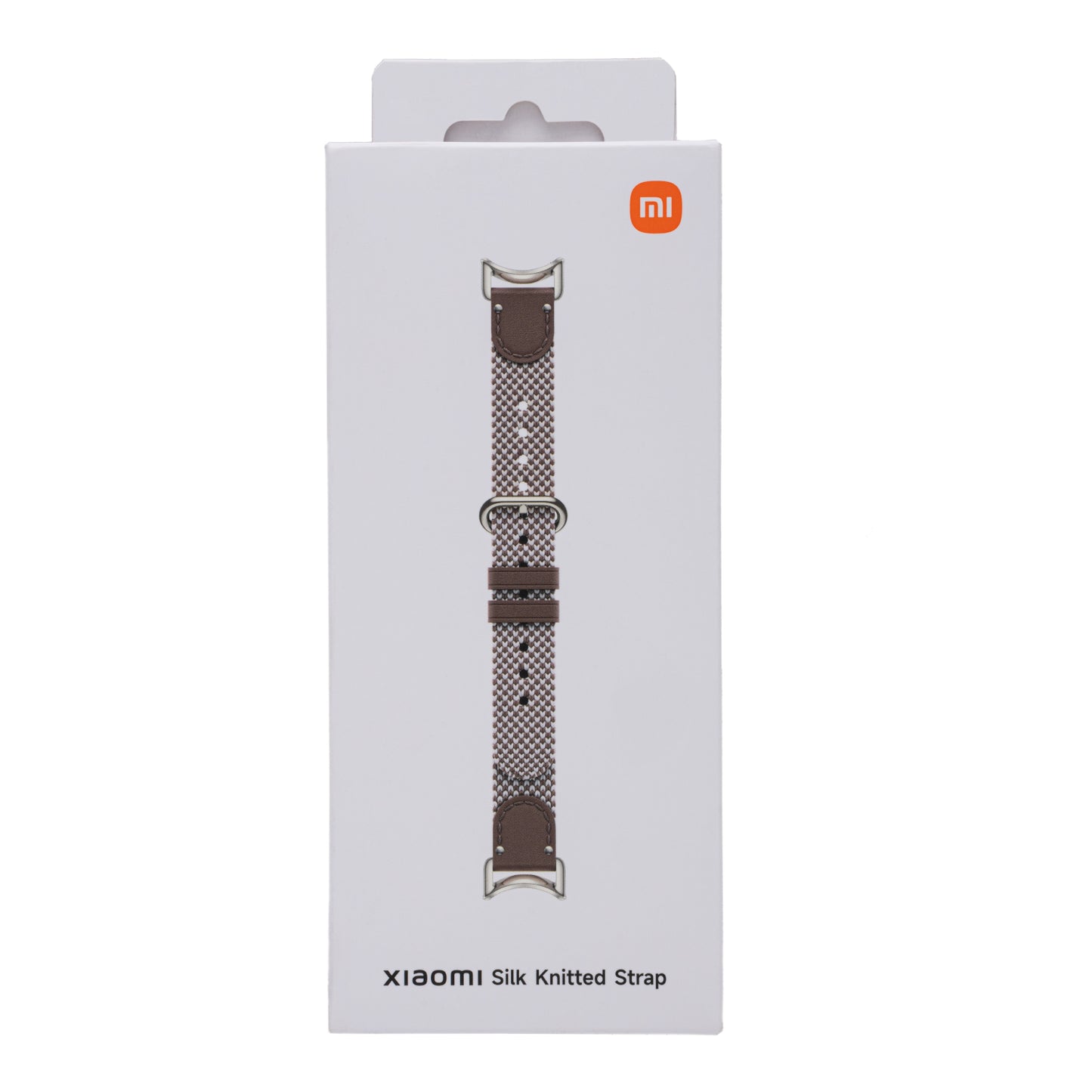Xiaomi Smart Band 10 Knitted Silk Strap Feather Brown image 5