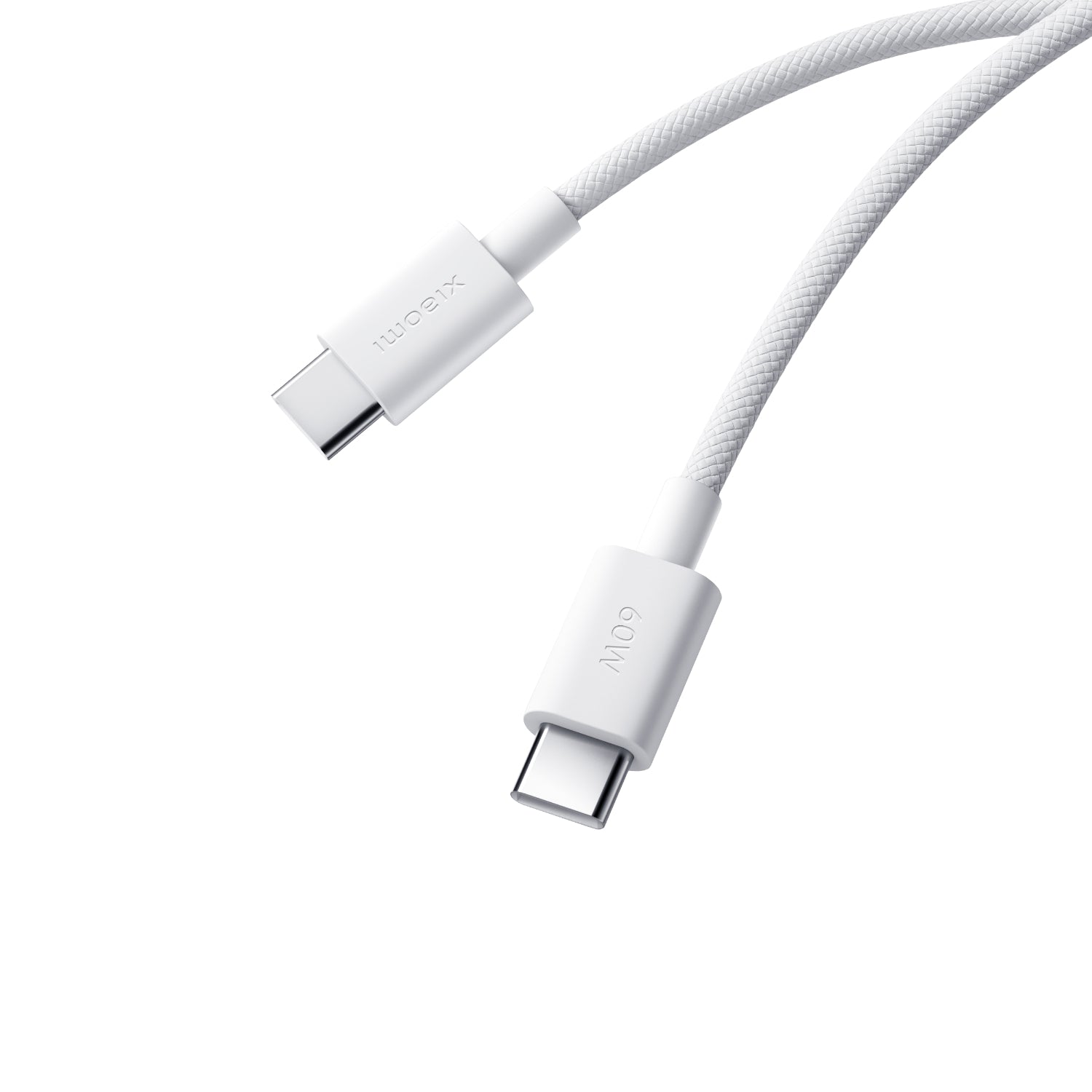 Xiaomi 3A Braided USB Type-C To USB Type-C Cable 1M White