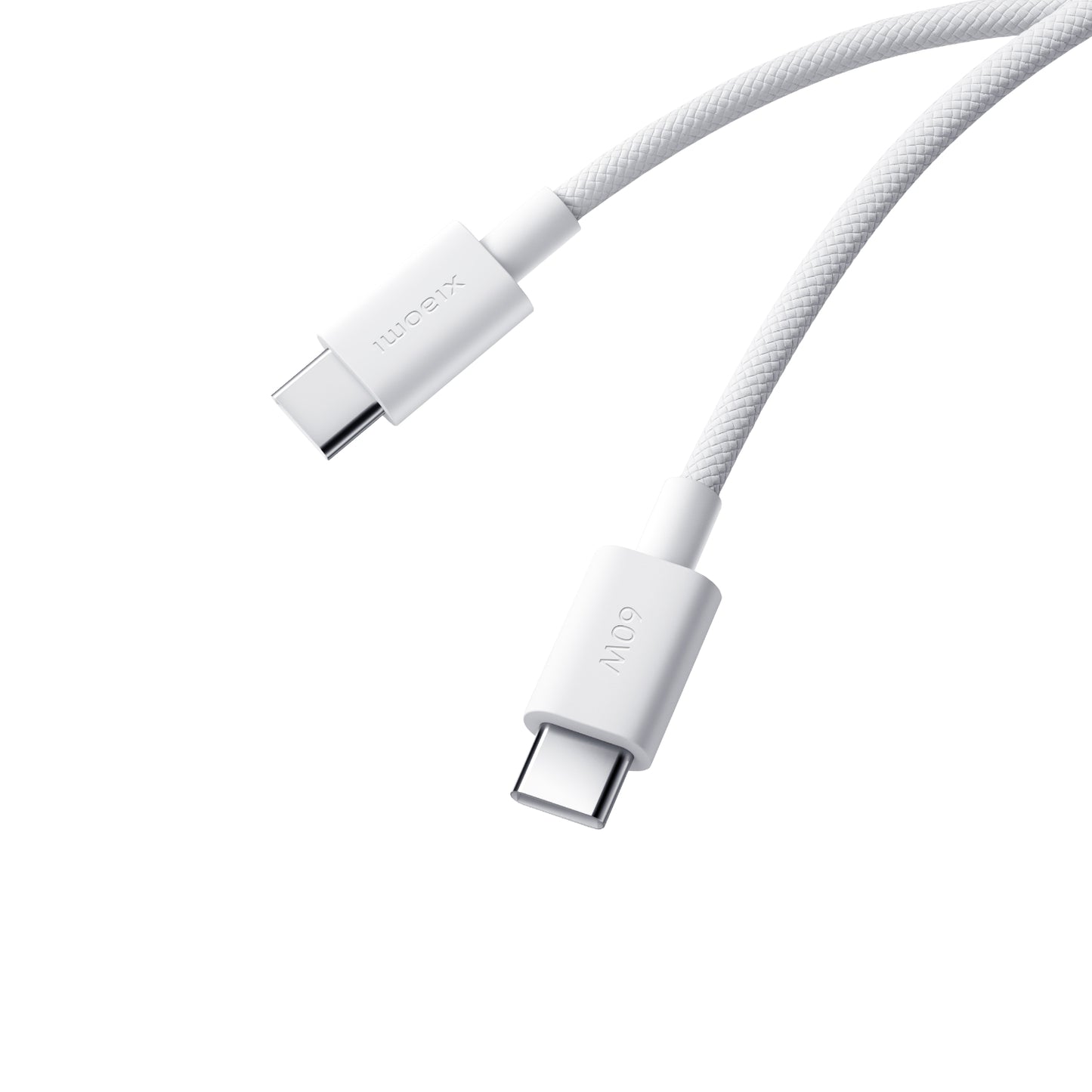 Xiaomi 3A Braided USB Type-C To USB Type-C Cable 1M White