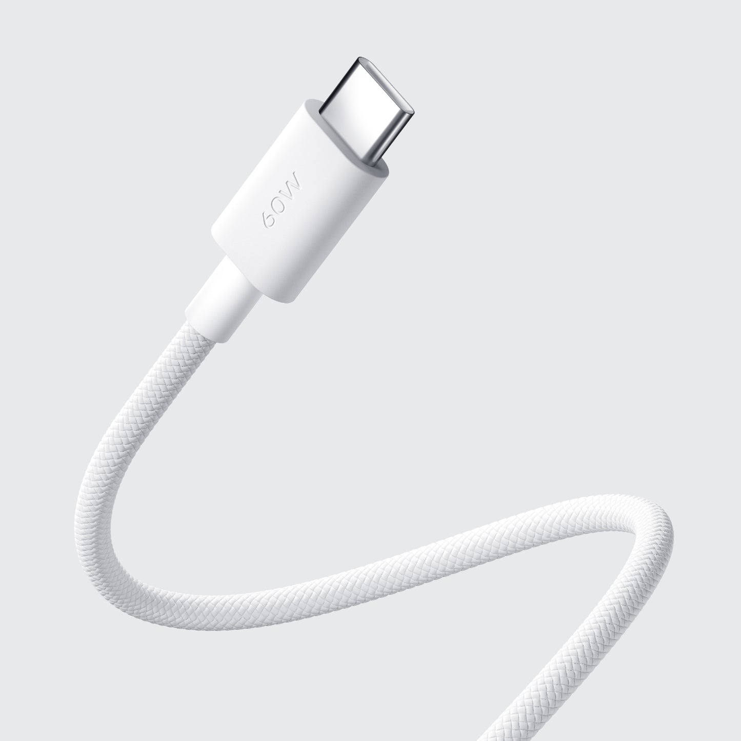 Xiaomi 3A Braided USB Type-C To USB Type-C Cable 1M White image 3