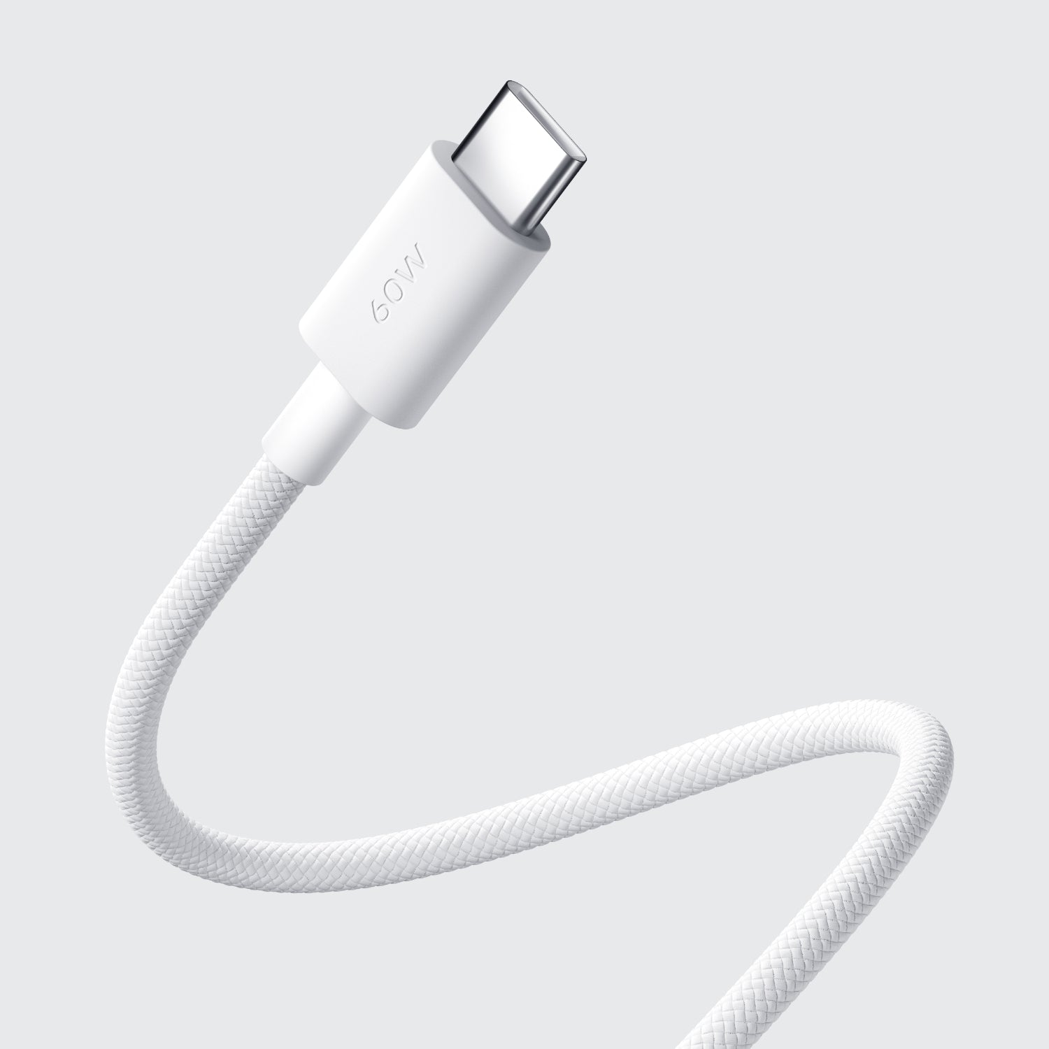 Xiaomi 3A Braided USB Type-C To USB Type-C Cable 1M White image 3
