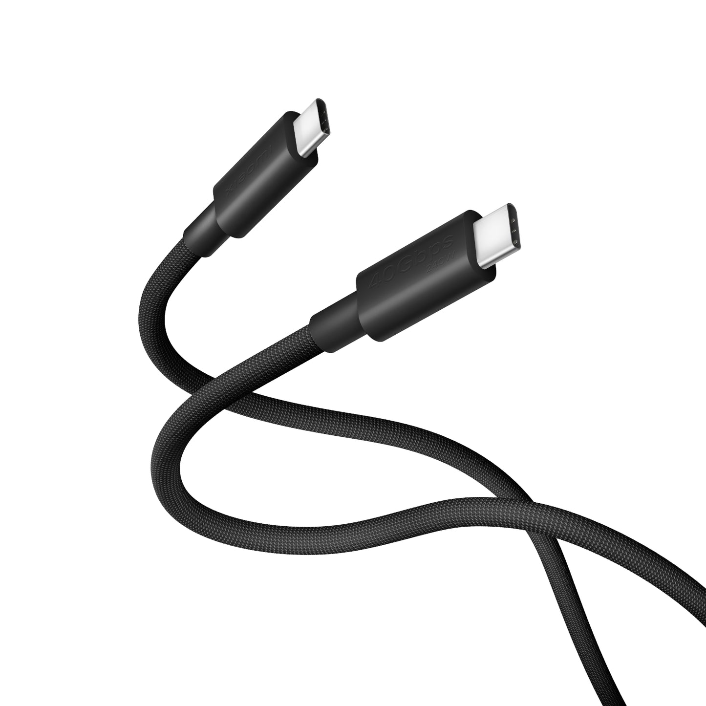 Xiaomi USB4 6A USB Type-C To USB Type-C Braided Cable 1M- (120W, 40GBPS, 8K) image 2